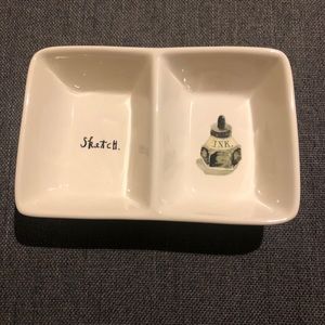 Rae Dunn Sketch Ink Trinket Dish